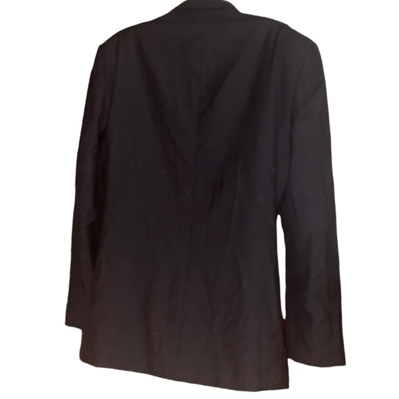 Seven 26 Single-Breasted Marino Wool Boyfriend Blazer - Picture 8 of 16